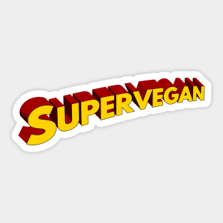 Super vegan Sticker